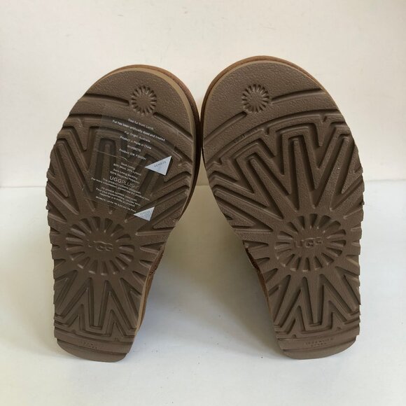 UGG BAILEY OVER THE KNEE CHESTNUT WATER RESISTANT SHEARLING BOOTS US 8 - Picture 5 of 5